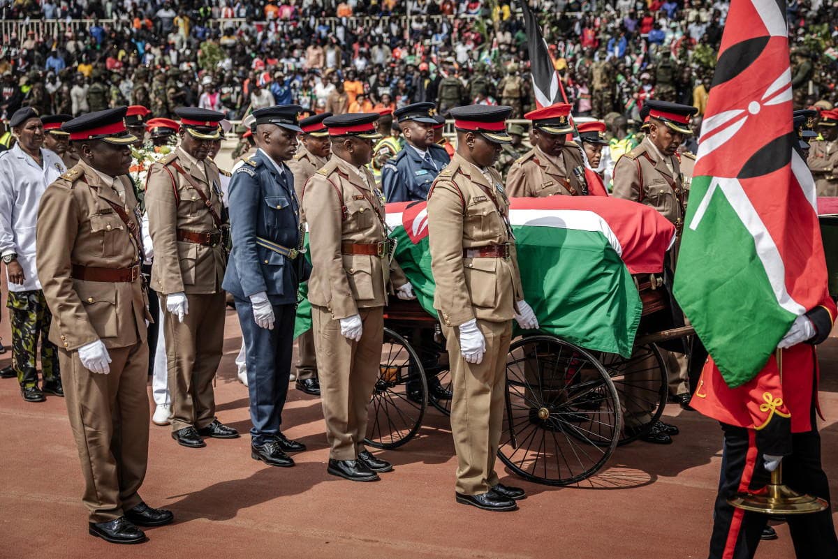 raila odinga state funeral procession