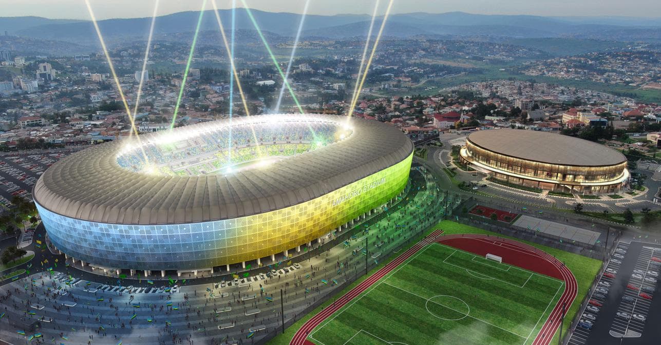 Newly built Amahoro Ultramodern Stadium