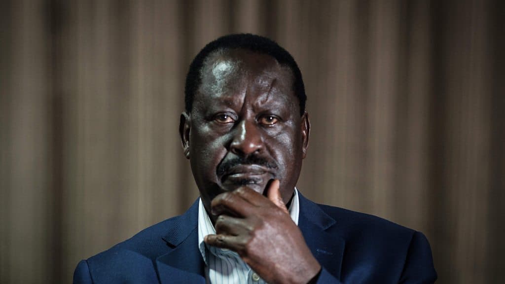 a potrait picture of raila