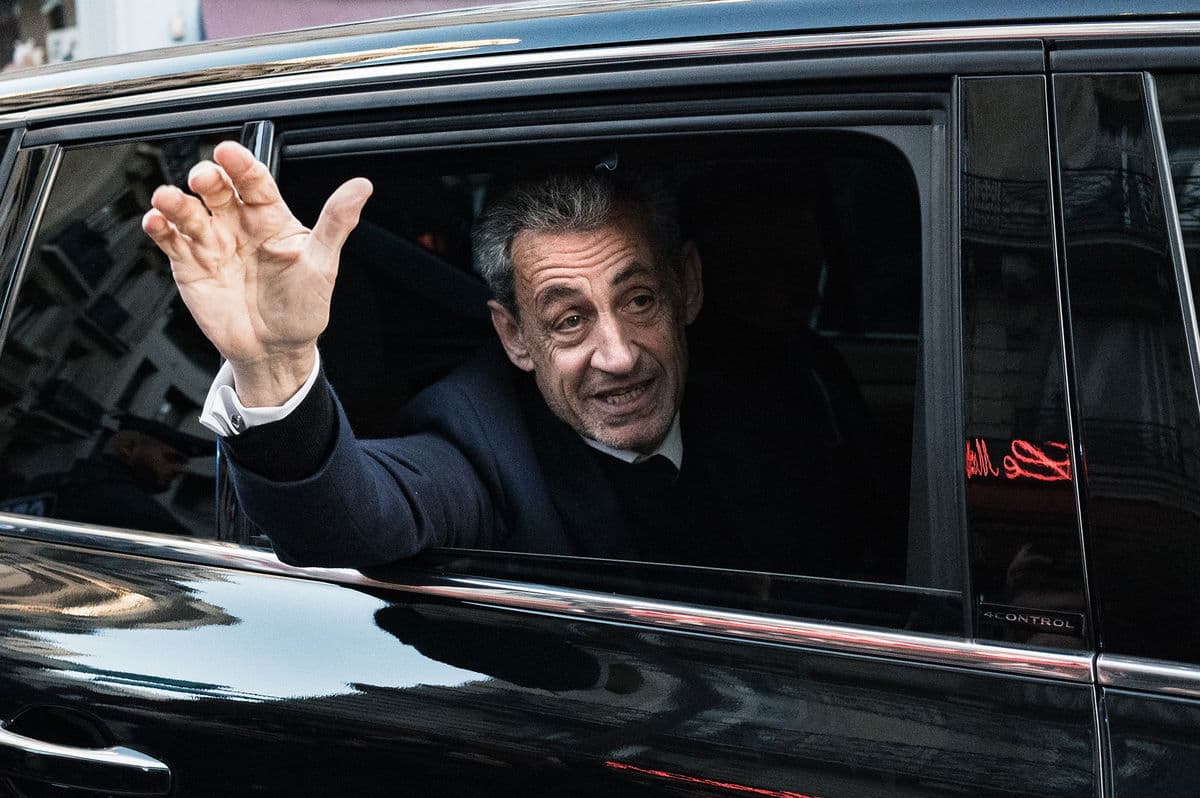 Photo of Former French president Nicolas Sarkozy