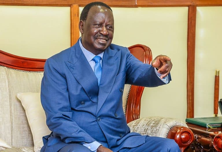 raila odinga as a prime minister